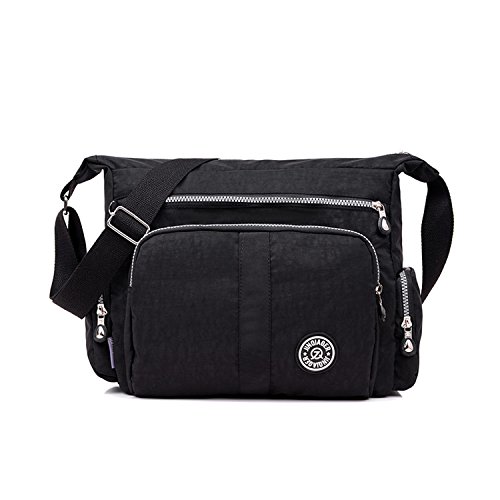 Preisvergleich Produktbild Foino Schultertasche Leichter Umhängetasche Wasserdicht Designer Messenger Bag Taschen Damen Kuriertasche Strandtasche Mode Sporttasche