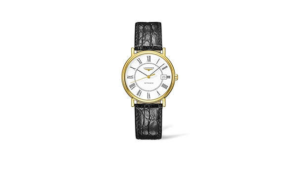 Longines Men's Watch Elegance Analog Automatic L48212112 : Amazon.co.uk:  Watches