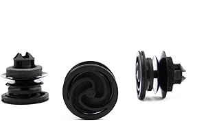 Original Bossmobil Compatible con Rivestimiento Puerta Clip con Junta VW Fox Polo Golf Polo 4 IV Passat B5 Seat Leon Ibiza Skoda Audi 22, X 11 X 10 mm