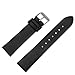 Produktbild Hunpta Uhrenarmbänder Smart Uhrband 20mm Mode Mann Frauen Leder Armband (Schwarz)