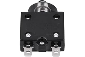 Disjoncteur, protecteur de surcharge de courant de bouton poussoir de disjoncteurs thermiques de remise manuelle(30A) disjoncteur 5a interrupteur disjoncteur+protection thermique moteur 220v disjonct