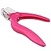 AMOS False Nails Clipper Acrylic UV Gel Fake Artificial Tips Edge Cutter Professional Nail Art Manicure Tool with Tip Trapper