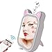 Produktbild LYX Makeup Mirror Spiegel mit Beleuchtung Kreativer Leichter Musikrhythmusschminkspiegel USB, der Bluetooth-Verbindung auffüllt, füllte Hellen Make-upspiegel Bluetooth (Farbe : Rosa)