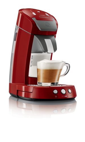 Philips HD7850/80 Senseo Latte Select Kaffeepadmaschine rot