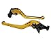 Produktbild 2PCS CNC Motorrad Motorrad Billet Lang Montage Kupplung & Bremshebel Billet Gold Für Ducati MONSTER M600 1994 1995 1996 1997 1998 1999 2000 2001 (DC-22/DB-12)