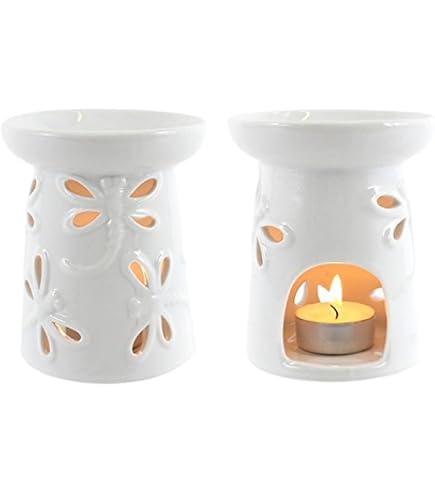 Bruciatore Per Oli Essenziali E Cere In Ceramica A Forma Di Ape - Diffusore Per Lumini Tea Light, Regalo Decorativo