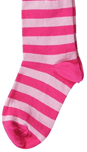 Maxomorra Tights - Cerise / Pink Stripes - 62 cm / 3 months