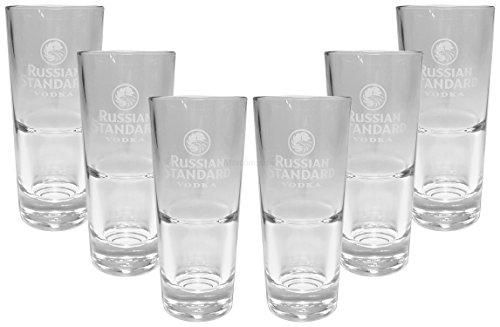 Preisvergleich Produktbild Russian Standard Glas Gläser-Set - 6x Longdrink Gläser