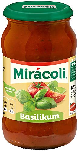 Preisvergleich Produktbild Miracoli Pasta Sauce Basilikum, 400g