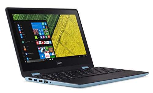 Acer Spin 1 SP111-31 11 6-Inch Convertible Notebook -  Blue   Intel N3350 Celeron Processor  4 GB RAM  32 GB SDD  Windows 10 