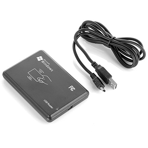 Neuftech USB RFID Reader ID Kartenlesegerät Kartenleser Kontaktlos Card Reader für EM4100 - 2