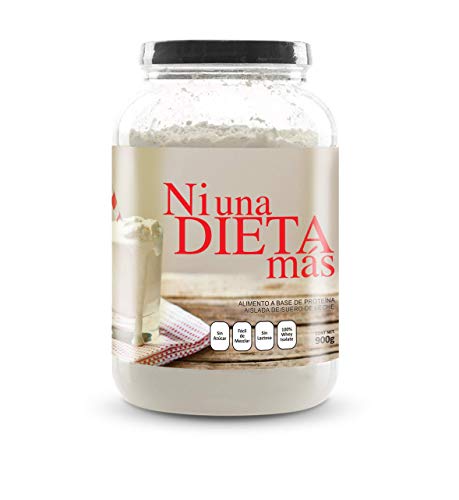 NI UNA DIETA MÁS - proteína whey isolate (deliciosa vainilla) 0 azúcar, 0 Lactosa, fácil de mezclar