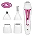 Produktbild Elektrischer Frauenrasierer, Innosinpo 5 in 1 Elektrischer Epilierer Damenrasierer Professionelle Haar Rasierer schmerzlos Trimmer für Bikini, Körper, Nase, Augenbraue, Gesichts Haarentfernung