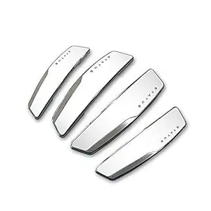 Universal Anti Scratch Status Car Door Edge Guard Compatible with All Cars White Colour (Set of 4)