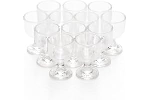 Odoria 1/12 Miniatyr Vinglas Plast 12 st Dekoration För Dockskåp Tillbehör Dockhus, Tomma Glas