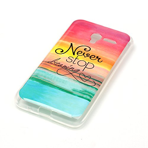 Funda Para Alcatel ONE Touch POP 3 5 0 pulgadas 5015D  Sunrive   Silicona Funda Slim Fit Gel Carcasa Case Bumper de Impactos y Anti-Ara  azos Espalda Cover puesta del sol    1 x L  piz   ptico