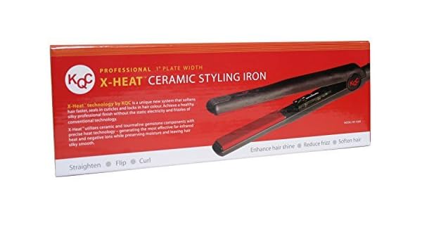 Kqc X-Heat Tourmaline Ceramic Hair Straightener Flat Iron Experts: KQC X-Heat Ceramic Flat Iron Review – The  main image 4