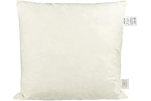 ‎BETIES beties „Publik“ Federkissen ca. 45x45 cm Kopfkissen Sofakissen mit Federfüllung (echte Federn) vielfältige Größenauswahl, waschbar traditionell gefertigt