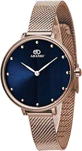 ADAMO Aritocrat Blue Dial Womens & Girls Watch 335KKM05