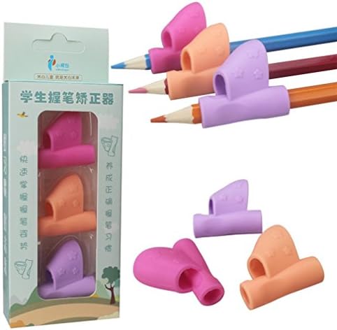 Pencil Grips, 3PCS/Set New Pencil Holder Children Pen Writing Aid Grip Posture Correction Tool