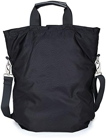 Men's Large Capacity Backpack 15 Inch Water Resistant Multi Purpose Shoulder Diagonal Cross Bag Handheld Outdoor Cycling Travel Backpack,Black-OneSize
