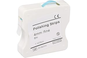 Layhou 1 Pezzi Scatola di Lucidatura Dentale 4mm Resina Dente Interdental Levigatura Rettifica Sbiancamento Denti Dentale Superficie Strumento