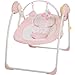 Baby Bouncer DREAMDAY (automatic 230V) with 8 melodies and 5 swing speeds (PINK)