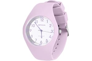 AOOSU Orologio Digitale da Donna, Orologio da Donna, Orologios sportivo da donne con Cinturino in Silicone Gelatina, Impermeabilizzazione Della Vita 30 Metri