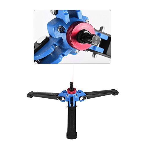 Andoer Tres Piernas Mini trípode Monopie Cámara Estudio Soporte del Unipod Base Apoyo con Tornillo de 3/8