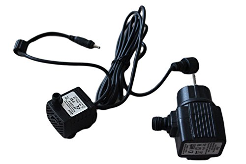 Zimmerbrunnen Conchas mit LED-Beleuchtung Springbrunnen Wasserspiel Tischbrunnen - 6