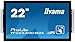 Produktbild iiyama ProLite TF2234MC-B3X 55cm (21,5") PCAP Multitouch Full-HD Einbaumonitor mit 10 Touchpunkten, VGA, DVI, Schwarz
