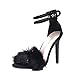 Produktbild Btruely Damen Sandalen Sommer Mode Hochhackige Schuhe Damen Fesselriemen Schuhe High Heels Sandalen Ferse Schnalle High Heels Schuhe Mädchen Knöchel Plattformen Schuhe
