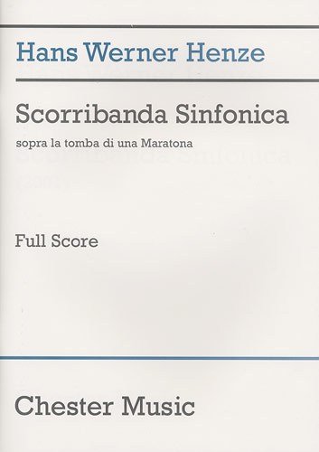 Hans Werner Henze: Scorribanda Sinfonica. Für Orchester