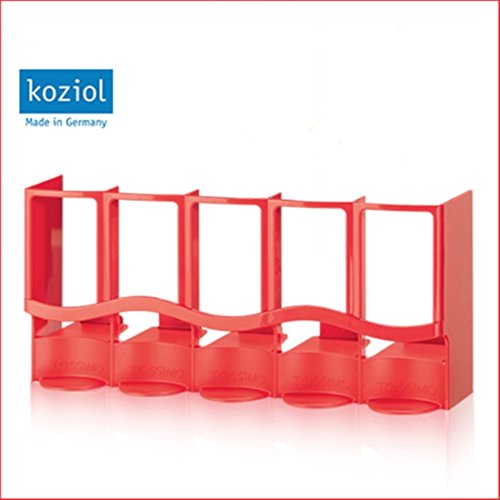 Preisvergleich Produktbild T Disc Spender von Koziol exklusiv für Tassimo * rot