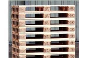 Schroth Home 10 x Euro Pallet 120 x 80 - Euro Pallet EPAL 1 - Made of Coniferous Wood - Direct from Manufacturer