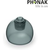 Phonak, Unitron &amp; Hansaton 4.0 Dome Vented - İşitme Cihazı Şemsiyesi (10 Adet) (L)