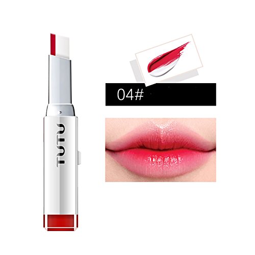 Moresave Doppelt Gradient Farbe Matt wasserdicht Lippenstift Langlebig Lipgloss