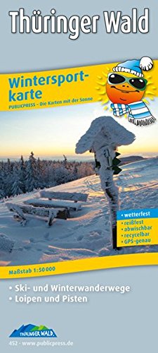Download Wintersportkarte Thüringer Wald: Mit Ski- und Winterwanderwegen, Loipen und Pisten, wetterfest, reissfest, abwischbar, GPS-genau. 1:50000 Download Wintersportkarte Thüringer Wald: Mit Ski- und Winterwanderwegen, Loipen und Pisten, wetterfest, reissfest, abwischbar, GPS-genau. 1:50000