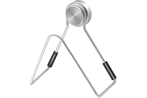 DAZZLUXE Soporte magnético para esponja de cocina de acero inoxidable – Organizador para fregadero, esponja y trapos