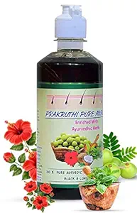 PRAKRUTHI PURE AYURVEDA Herbal Adivasi Hair Oil for Hair Fall And Hair Growth 100% Natural Hair Oils (250 ML)