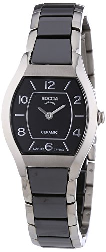 Boccia Damen-Armbanduhr XS Analog Quarz Keramik 3218-02 Boccia Damen-Armbanduhr XS Analog Quarz Keramik 3218-02
