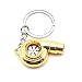 Produktbild Well-Goal Turbolader Schlüsselanhänger mit drehendem Schaufelrad Schlüssel Anhänger Spinning FunktionNeochromeTurboumbau Turbo keychain Größe 4.2*1.7*2.8cm