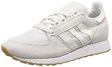 Hochwertiger Material-Mix adidas Herren Forest Grove Fitnessschuhe, Weiß (Blanco 000), 45 1/3 EU (10.5 UK)