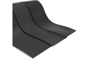 ‎NOVA FORMA Gummiplatten NR/SBR - zahlreiche Verwendungsmöglichkeiten - Gummimatten in 8 Stärken - Meterware - Stärke 4 mm - 120x50 cm