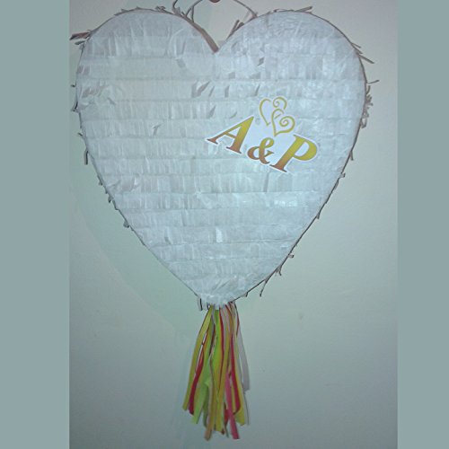 Herz Pinata für Hochzeit, Verlobung oder Geburtstag Party - 3