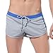 Produktbild Herren Retroshorts Unterhosen Männer Slip Unterwäsche Klassischen Grundfarben Locker & Weiche Basic Mens Sexy Unterwäsche Mesh Shorts Boxershorts Atmungsaktive Slips