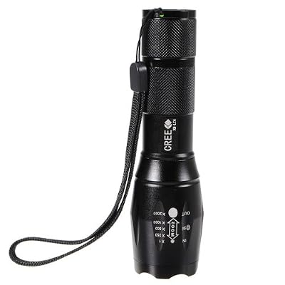 Hits_FR 8w LED CREE 1600 LUMEN XM-L T6 LED 18650 AAA LAMPE DE POCHE TORCHE Zoomable