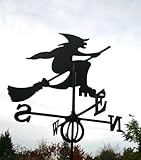 Wetterfahne Hexe in schwarz - von SvenskaV