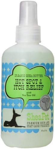 SheaPet Hot Spot and Itch Relief Moisturising Pet Spray-On Treatment, 237 ml, Herbal