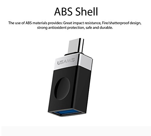 New Mini Design usb-c zu USB 3.1 High Speed Adapter für neue MacBook, Chromebook Pixel, Nexus 5 x, Nexus 6P, Pixel C, OnePlus 2, Lumia 950 und viele mehr - 3